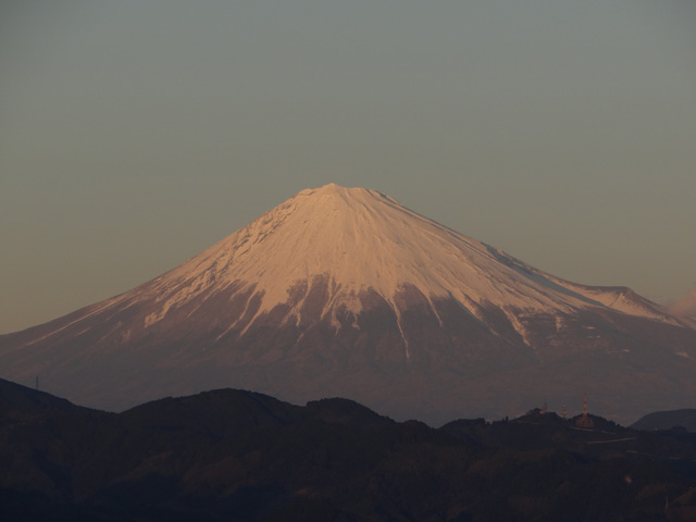 2013年元旦の富士山25｜ホッキョクグマと三角コーン
