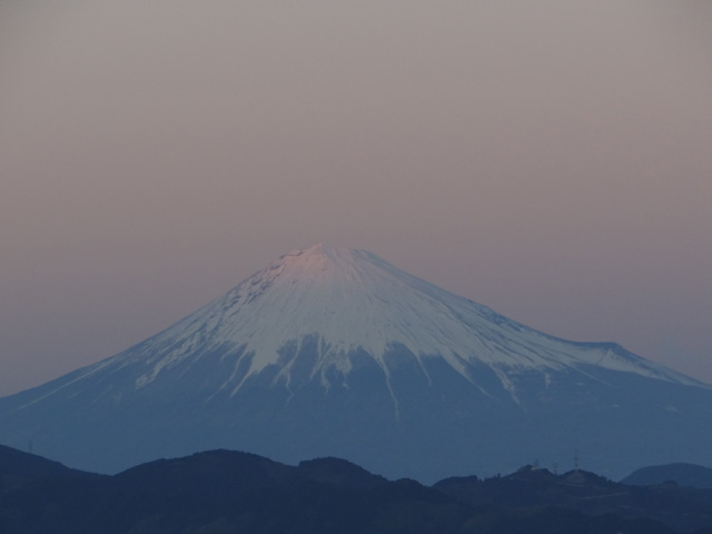 2013年元旦の富士山30｜ホッキョクグマと三角コーン